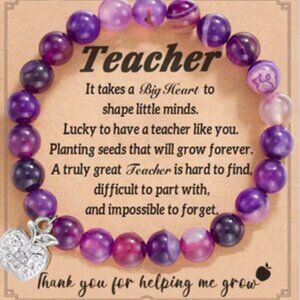 Teacher Gift Bracelet
